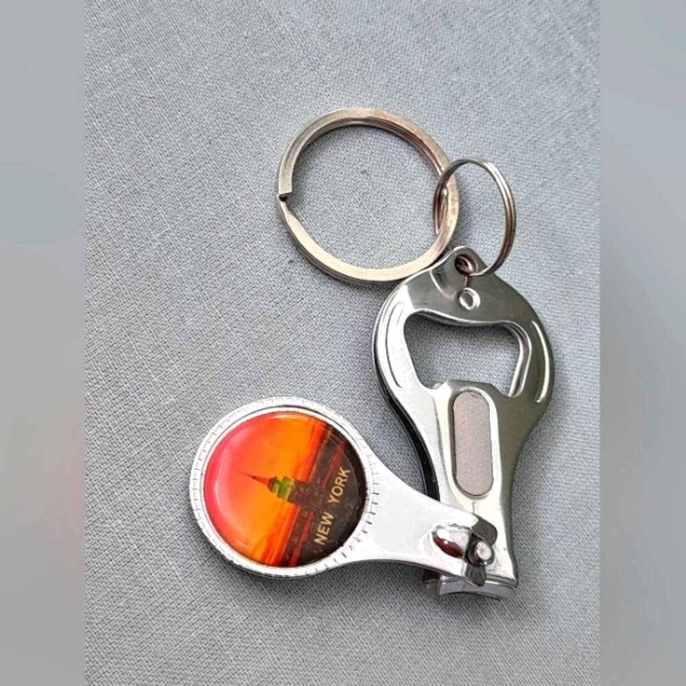 New York Keychain Beer Bottle Opener